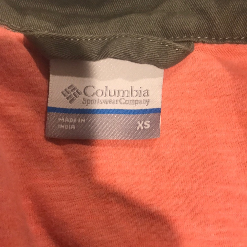 Columbia Riverfront green zip up light jacket - Picture 5 of 8
